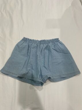 art class Light Blue High-Waist Elastic Pull-On Shorts